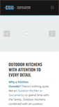 Mobile Screenshot of outdoorkitchensacramento.com